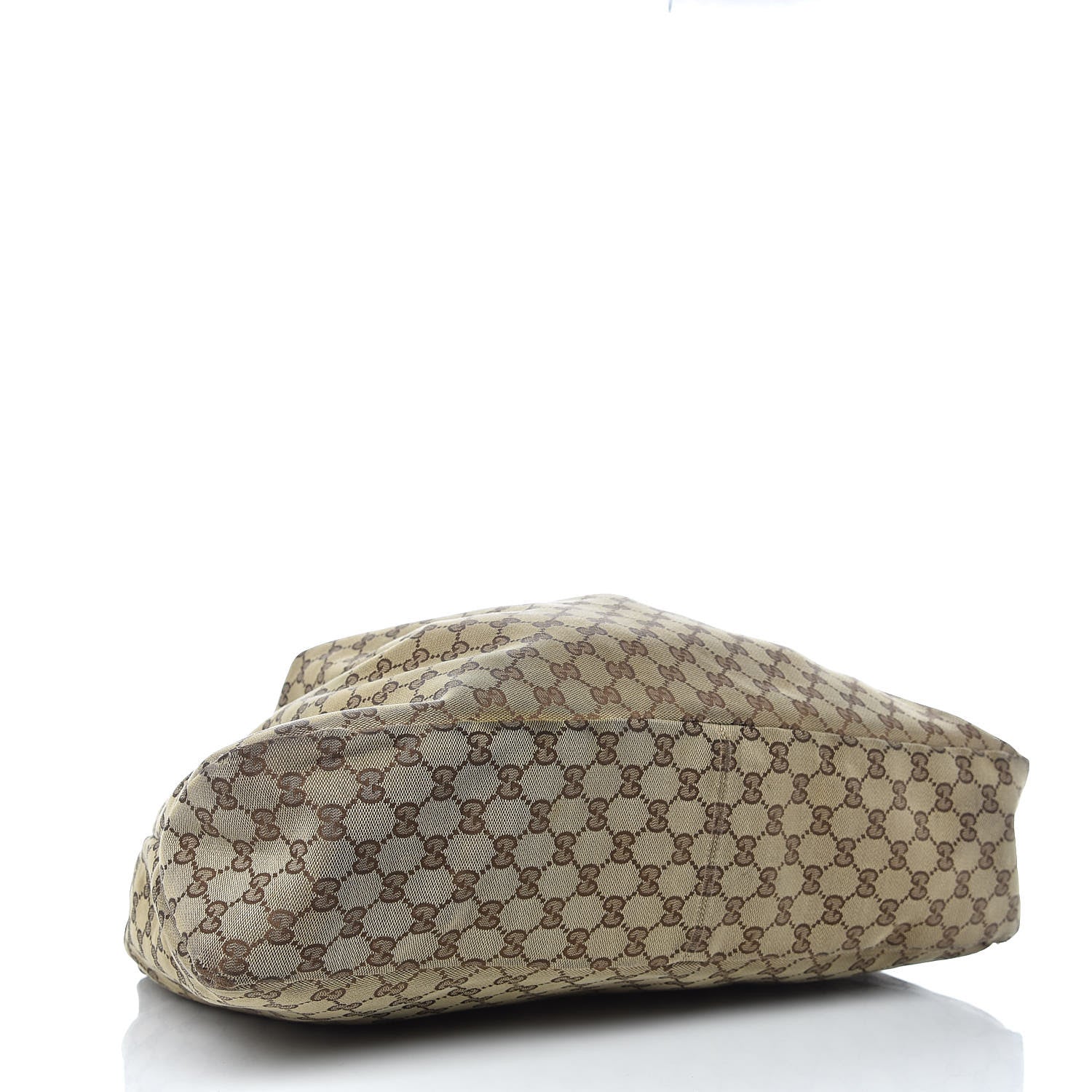 Gucci Monogram Large Horsebit Chain Hobo Dark Brown 4 of 15