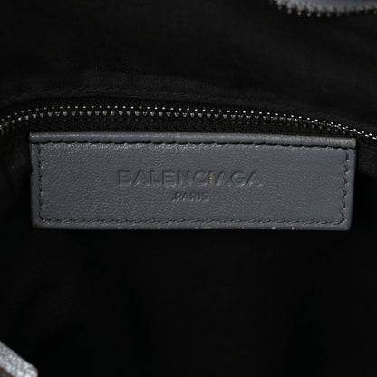 Balenciaga Chevre Silver Metallic Edge Hardware Velo Gris Acier 7 of 12