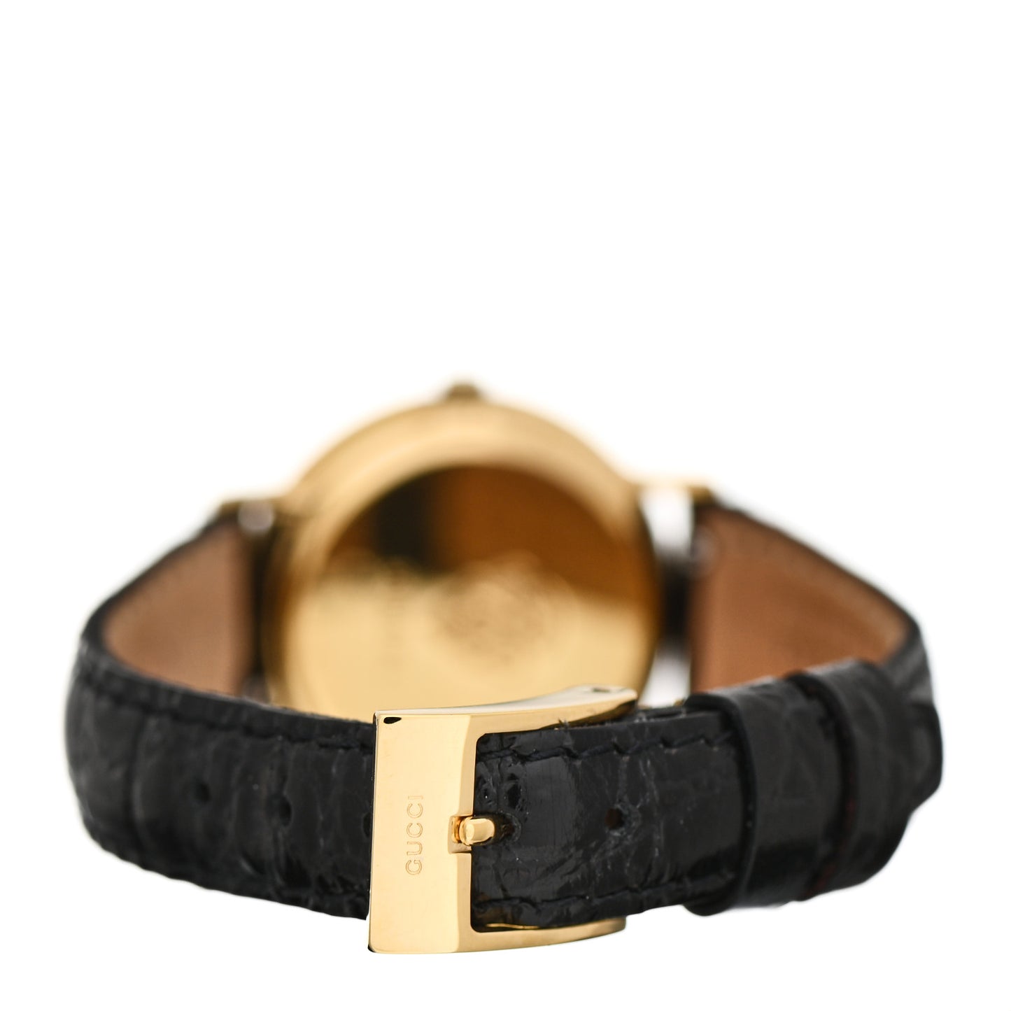 Stainless Steel Alligator 26mm 3000L Quartz Watch Black
