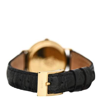 Gucci Stainless Steel Alligator 26mm 3000L Quartz Watch Black 3 of 5