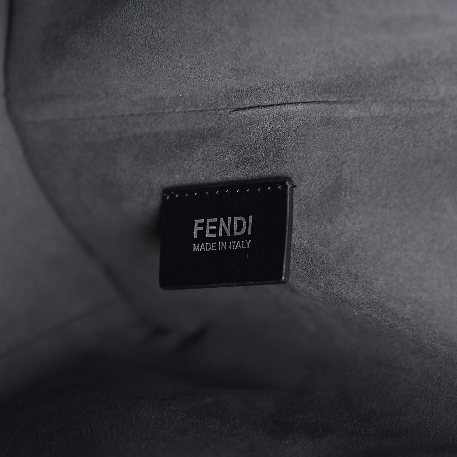 Fendi Vitello Elite Bi-Color Large 3Jours Tote Argento Palladio 6 of 14