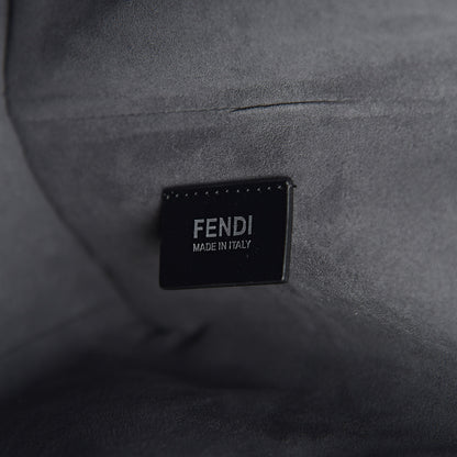 Fendi Vitello Elite Bi-Color Large 3Jours Tote Argento Palladio 6 of 14