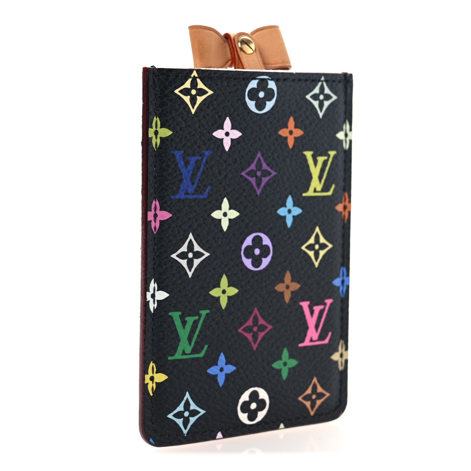 Louis Vuitton Monogram Multicolor Mirror and Case Pouch Black 4 of 10