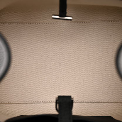 The Row Grained Calfskin Soft Margaux 10 Bag Black 5 of 9