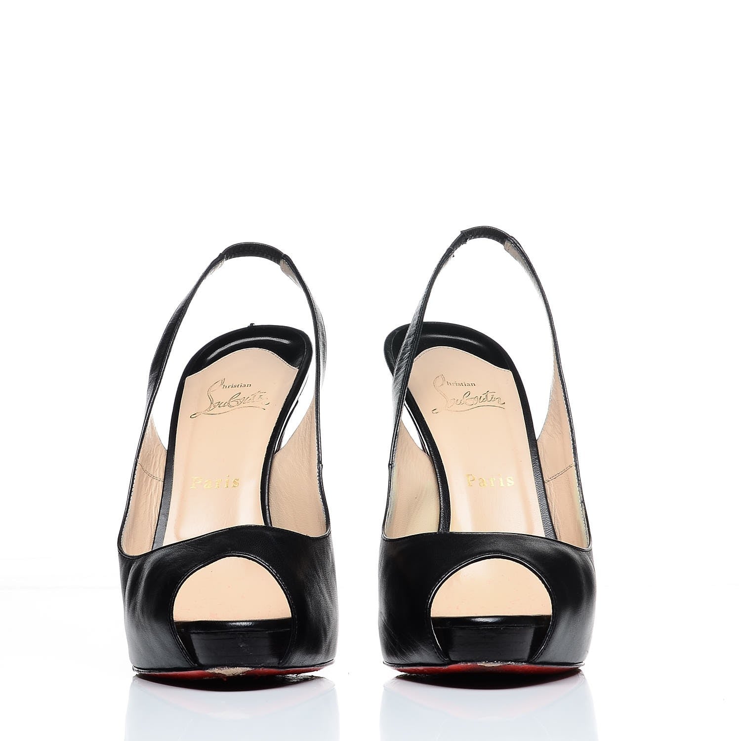 Christian Louboutin Kid No Prive 120 Pumps 40.5 Black 3 of 11