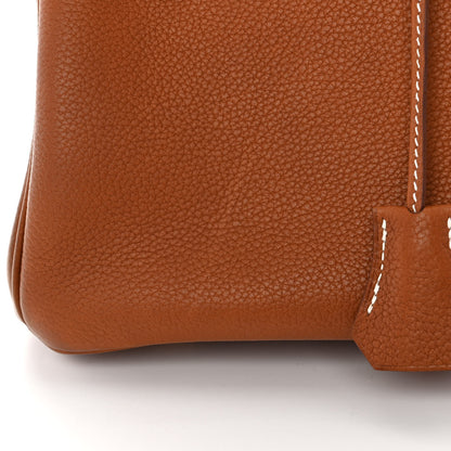 Hermes Natural Barenia Faubourg Birkin 35 Fauve 16 of 17