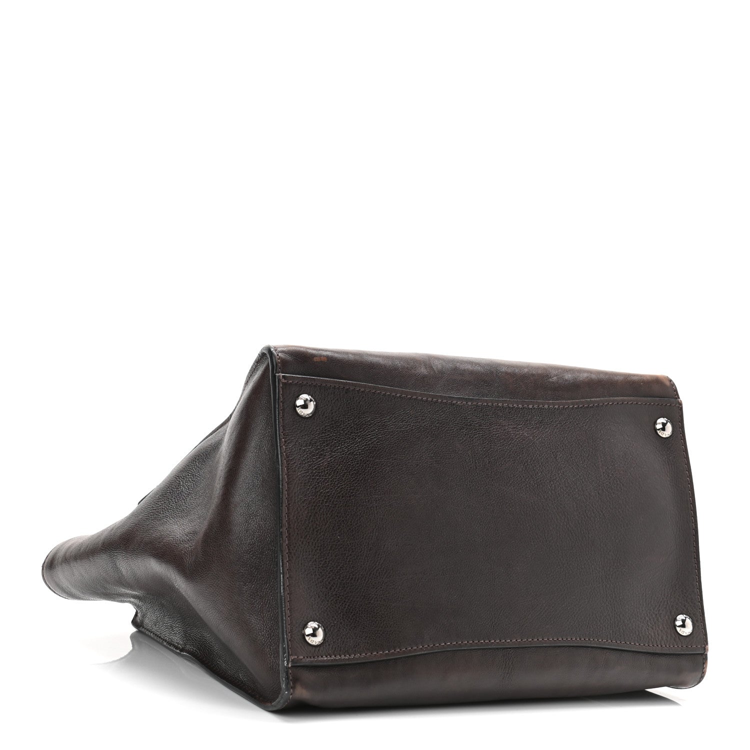 Prada Glace Calfskin Twin Pocket Tote Moro 4 of 12