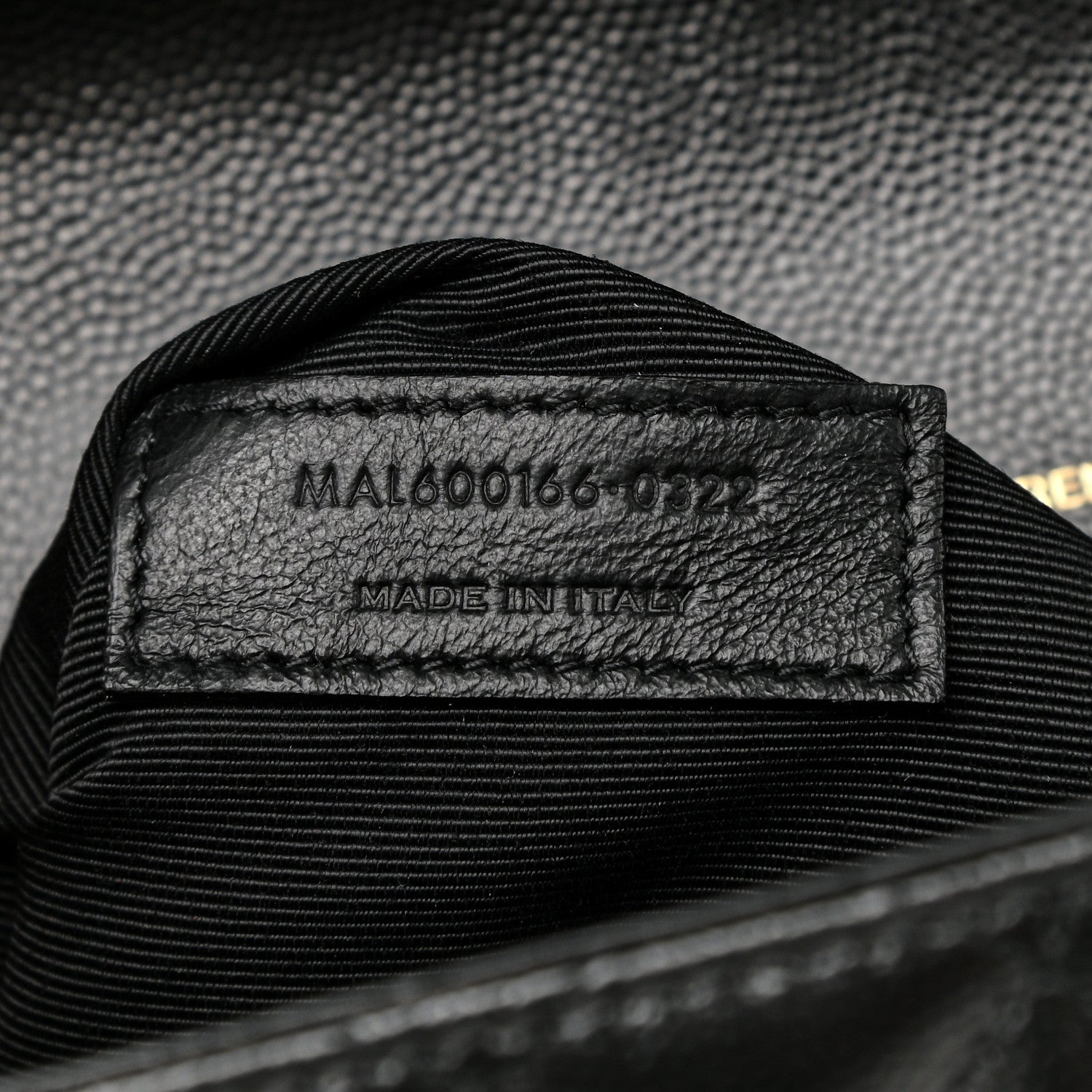 Saint Laurent Grain De Poudre Textured Mixed Matelasse Large Triquilt Monogram Satchel Black 8 of 12