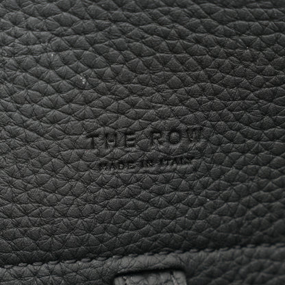The Row Grained Calfskin Soft Margaux 10 Bag Black 6 of 11
