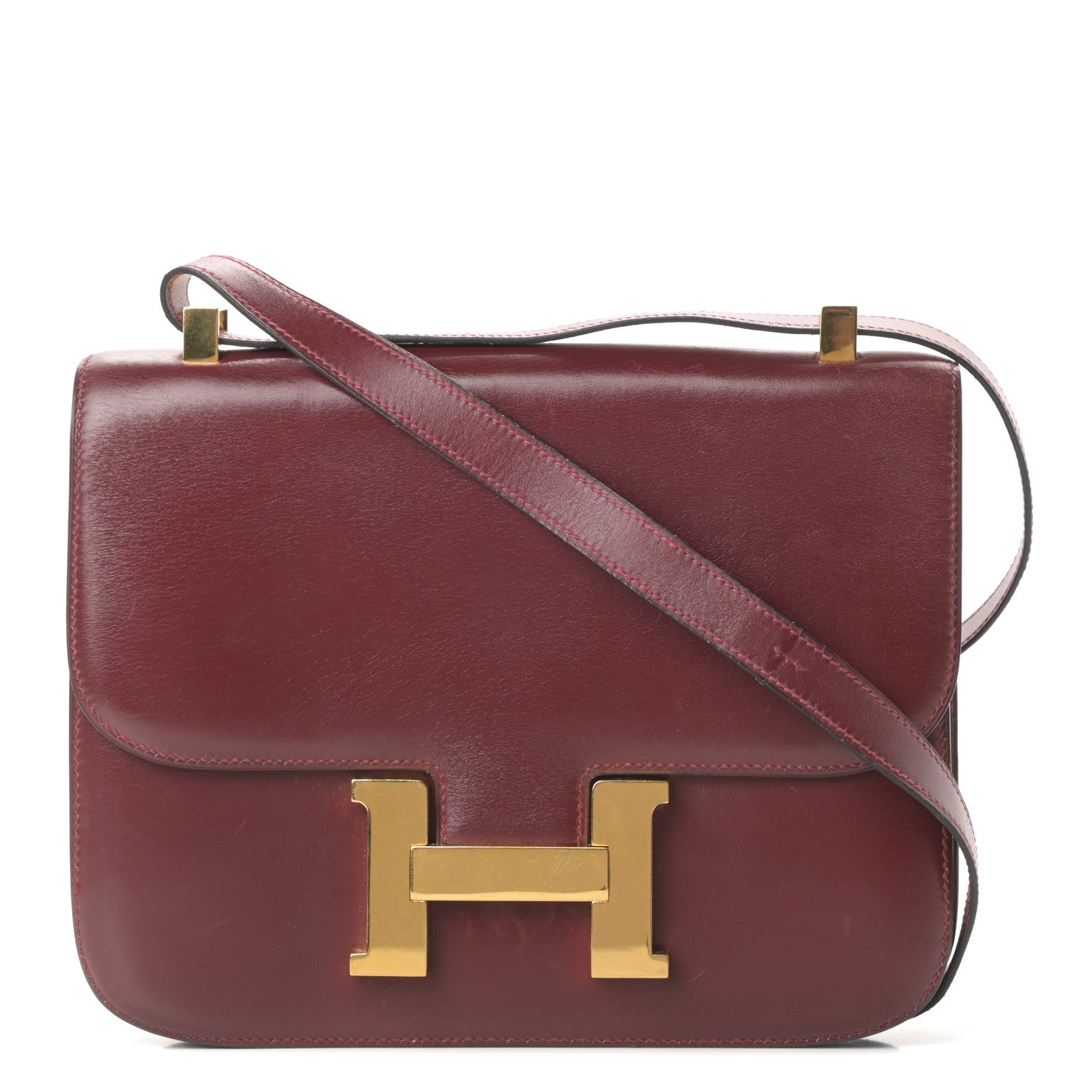 Hermes Box Constance 23 Rouge H 1 of 18