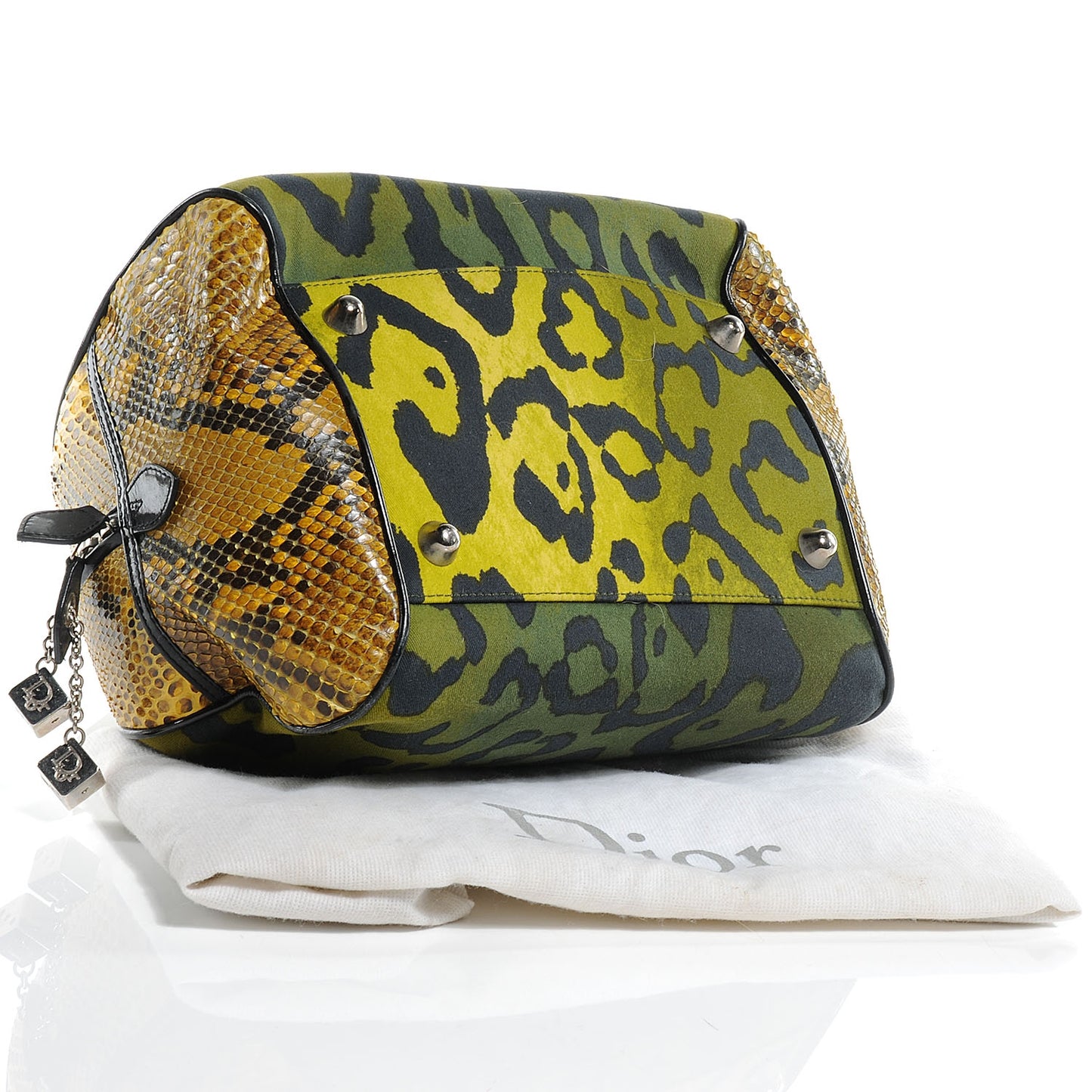 Python Gambler Dice Bowler Green