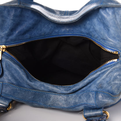 Balenciaga Chevre Giant 21 Gold Hardware Brief French Bleu 5 of 20