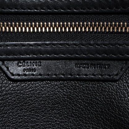 Celine Palmelato Leather Mini Luggage Black 7 of 9