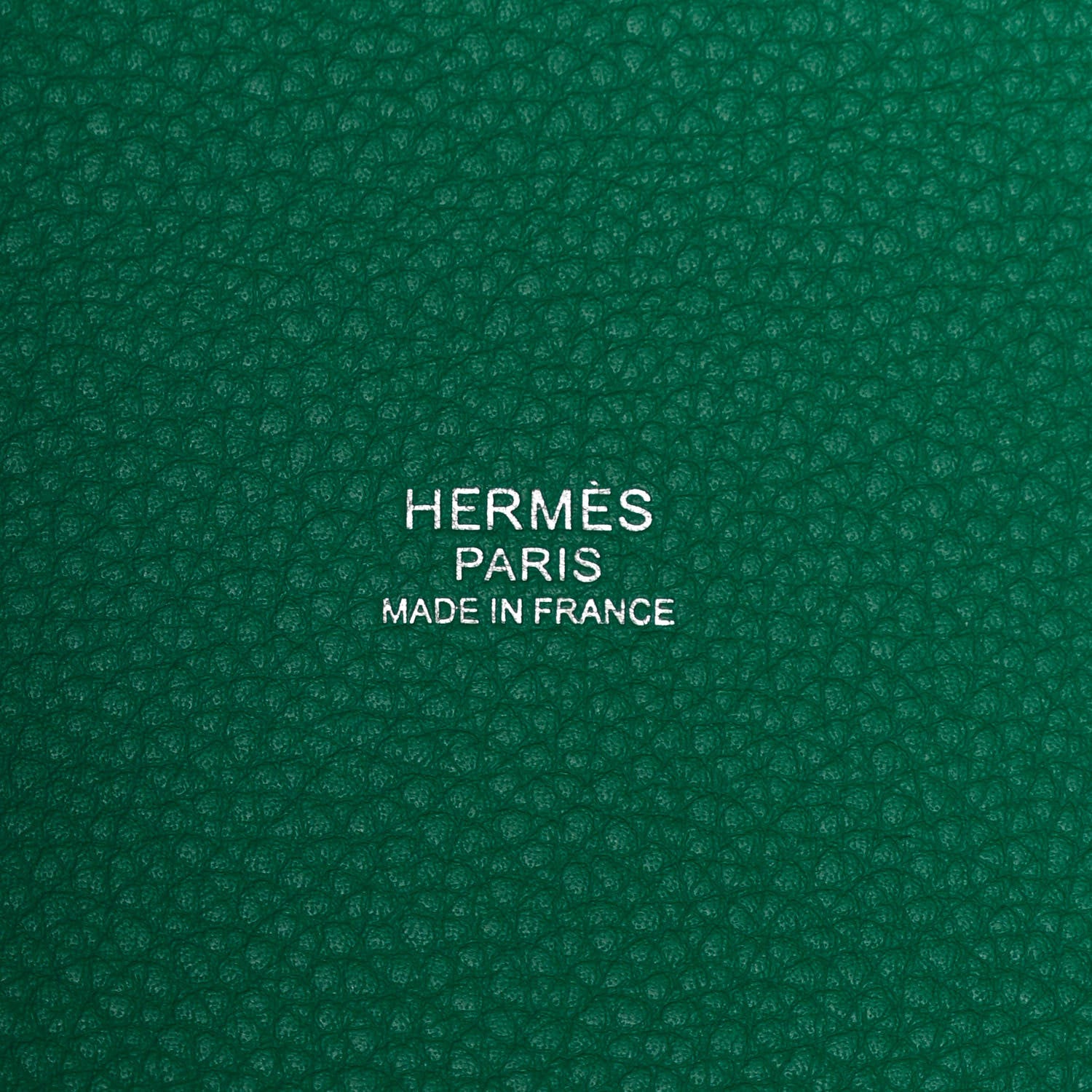 Hermes Taurillon Maurice Picotin Lock 18 PM Vert Jade 6 of 11