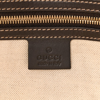 Gucci Monogram Lovely Heart Top Handle Dark Brown 6 of 14