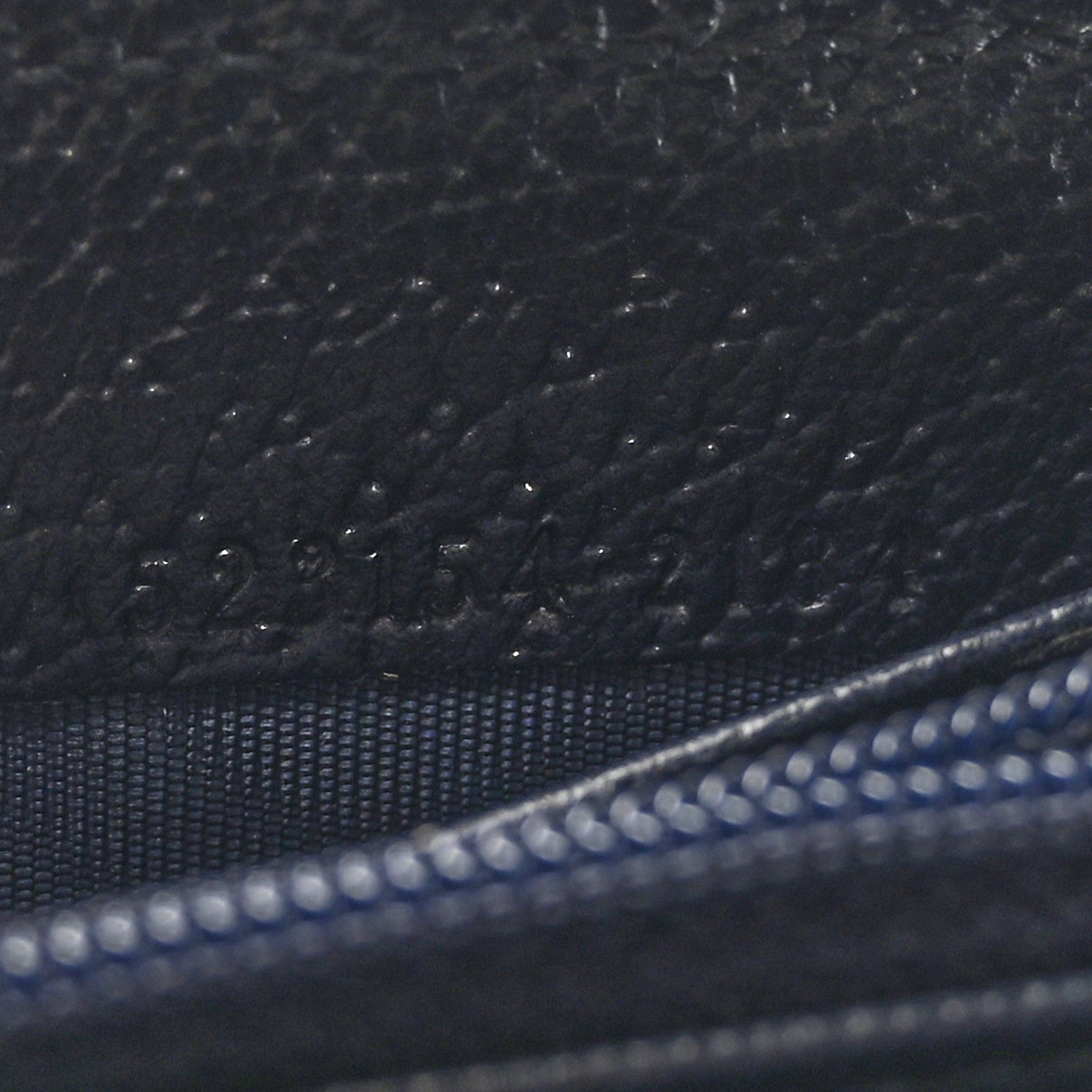 Gucci GG Supreme Monogram Textured Dollar Calfskin Web Ophidia Zip Around Wallet Beige Blue 7 of 8