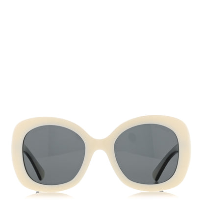 Chanel Acetate Sunglasses 71414A White 2 of 7