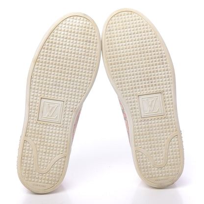 Louis Vuitton Damier Azur Tahitienne Bora Bora Sneakers 36 Rose Ballerine 5 of 9