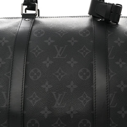 Louis Vuitton Monogram Eclipse Keepall Bandouliere 55 7 of 11