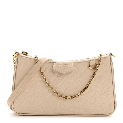 Louis Vuitton Empreinte Easy Pouch On Strap Cream 1 of 10