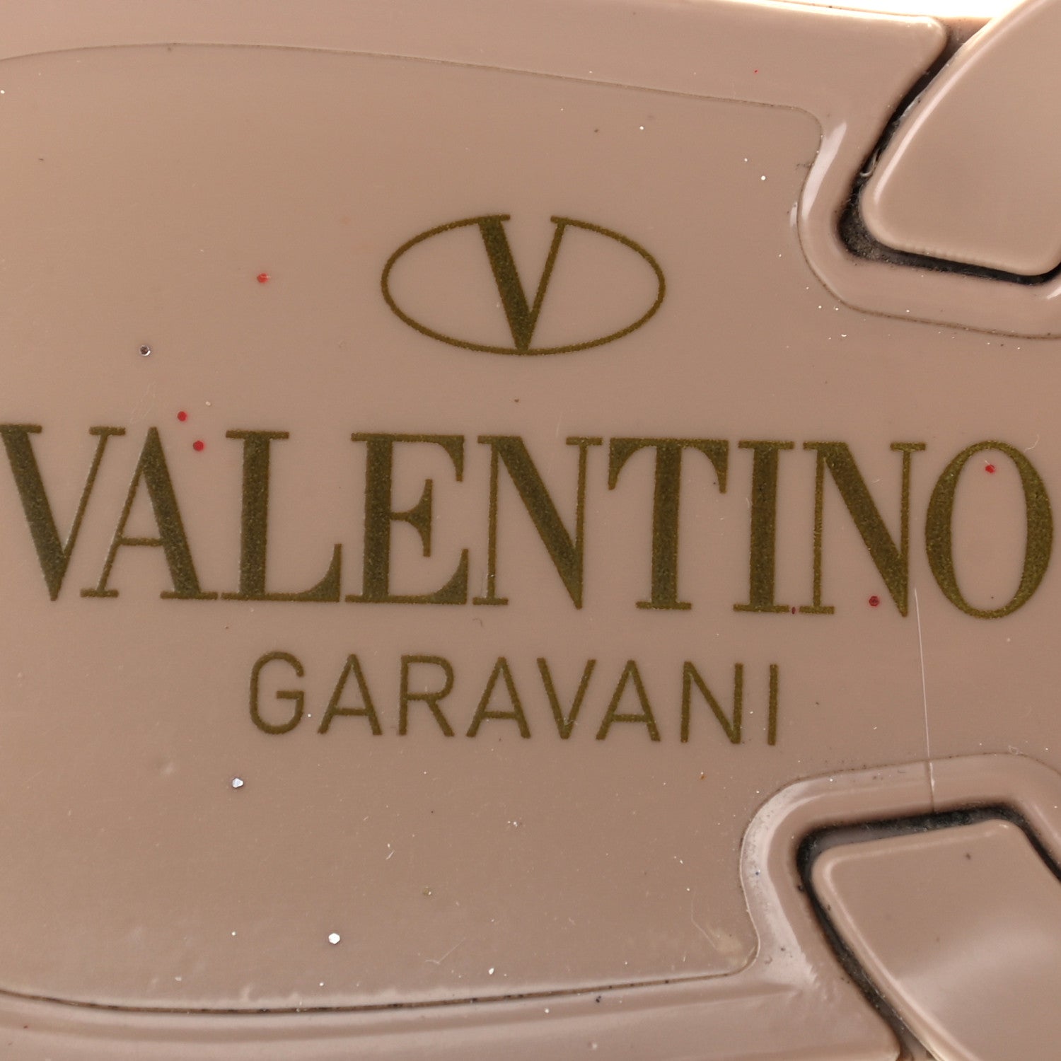 Valentino Garavani PVC Jelly Rockstud Bow Thong Sandals 37 Poudre 7 of 8