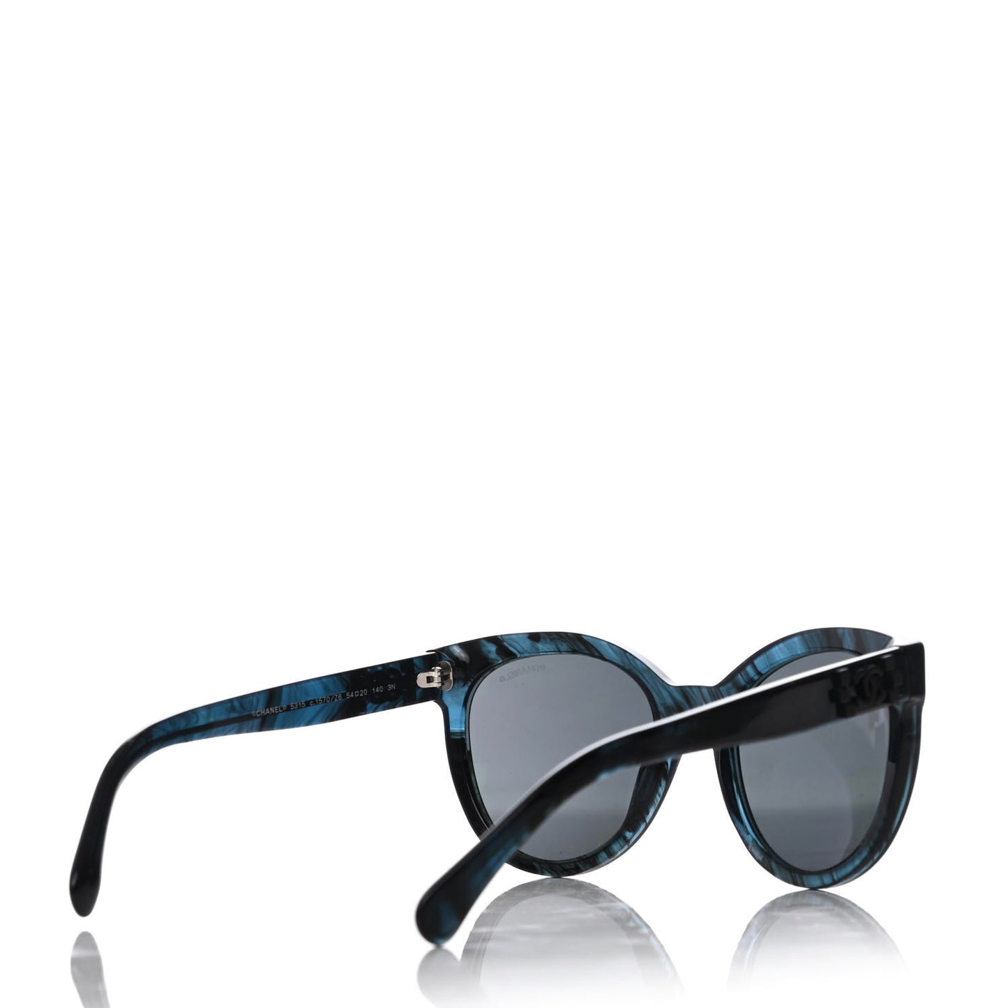 Acetate Pantos Signature CC Sunglasses 5315 Blue
