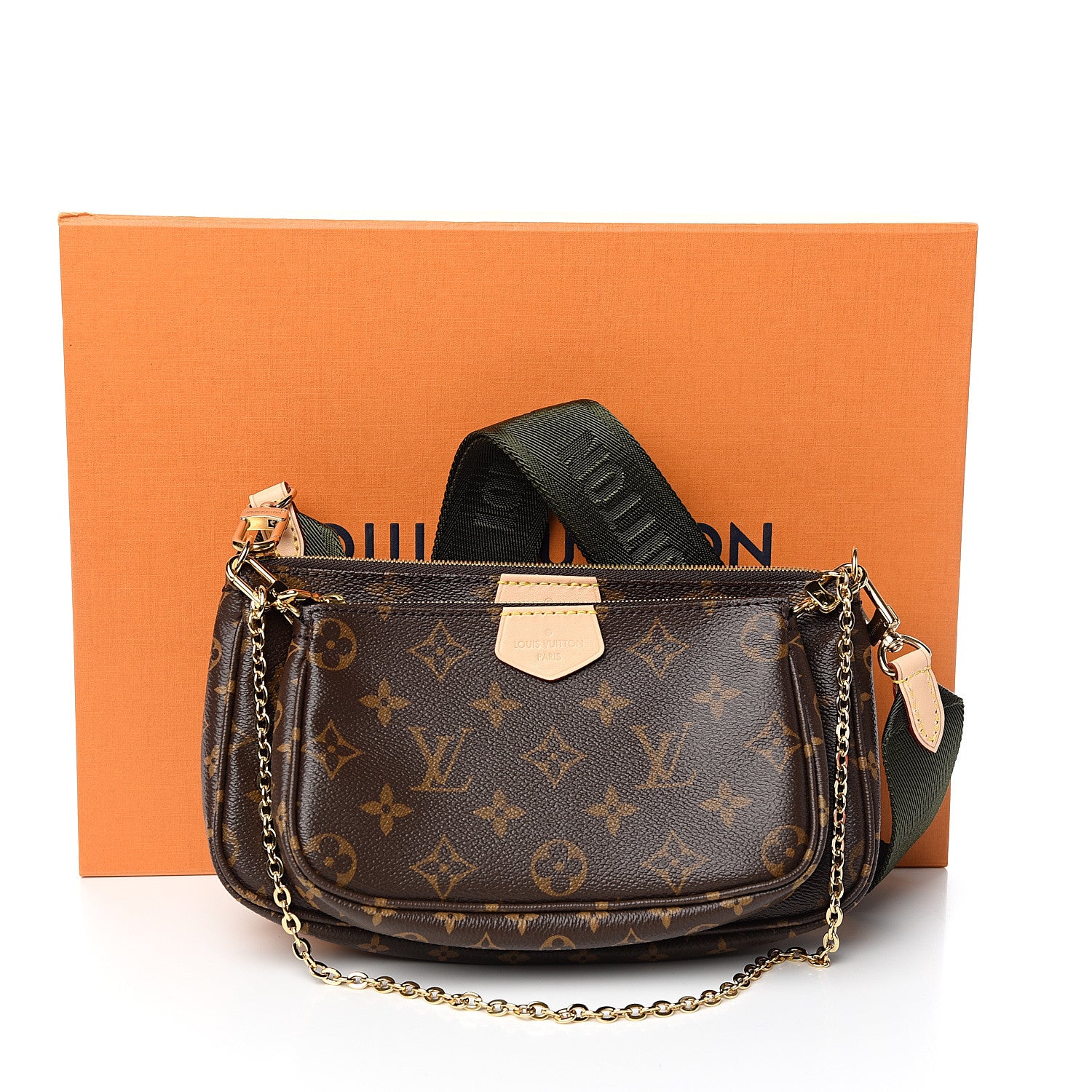 Louis Vuitton Monogram Multi Pochette Accessories Kaki 11 of 11