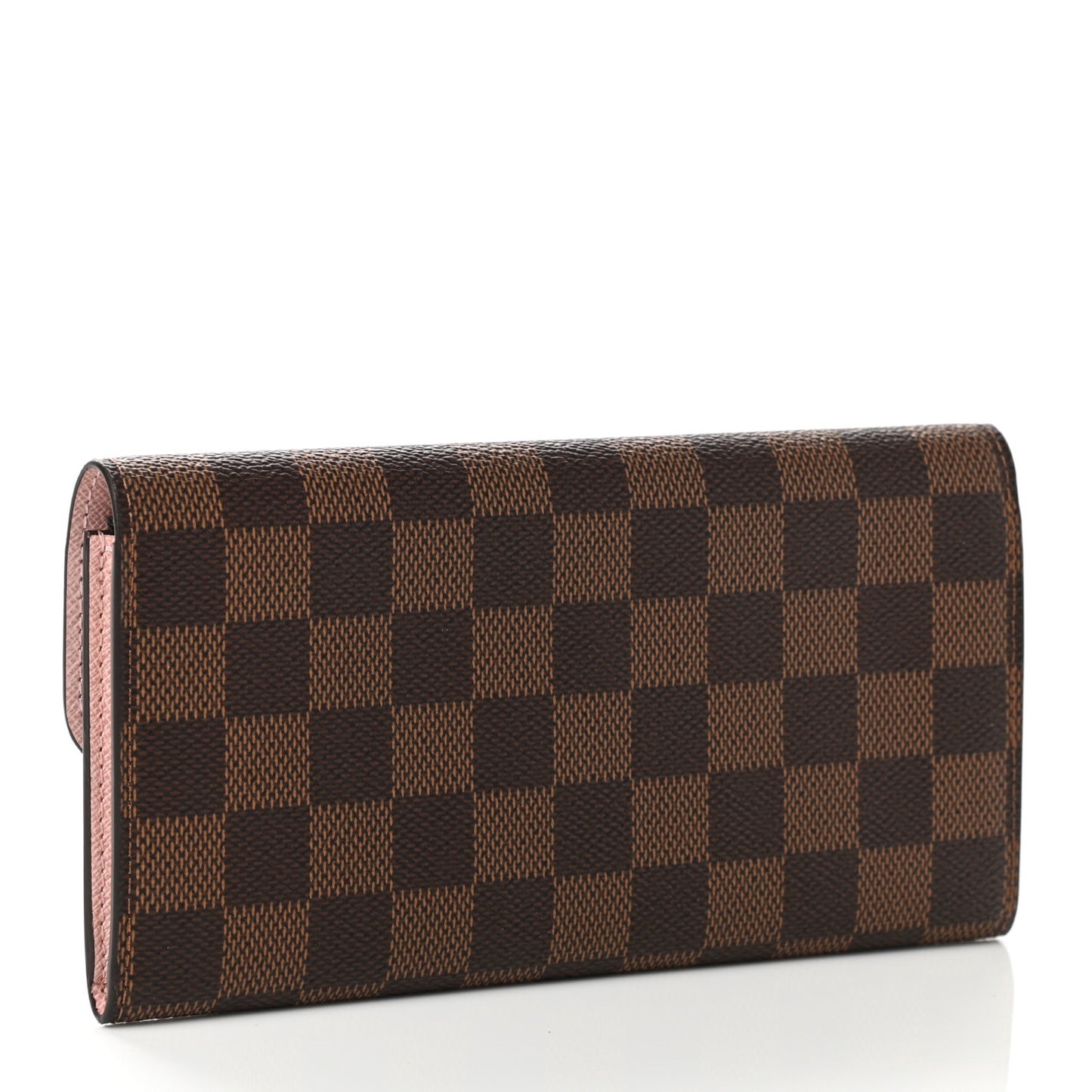 Damier Ebene Emilie Wallet Rose Ballerine