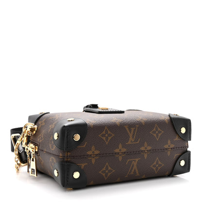 Louis Vuitton Monogram Petite Malle Souple Black 4 of 10