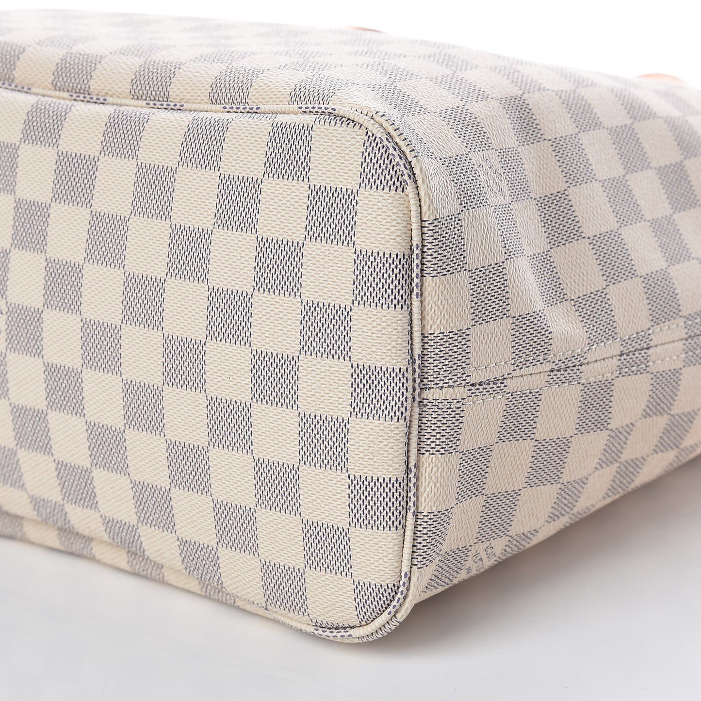 Damier Azur Neo Neverfull MM Rose Ballerine