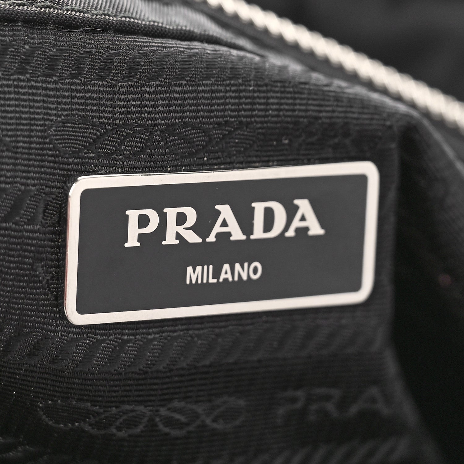 Prada Re-Nylon Quilted Padded Flap Shoulder Bag Black 6 of 9