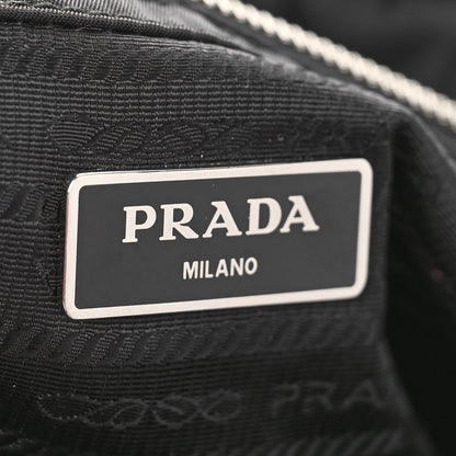 Prada Re-Nylon Quilted Padded Flap Shoulder Bag Black 6 of 9