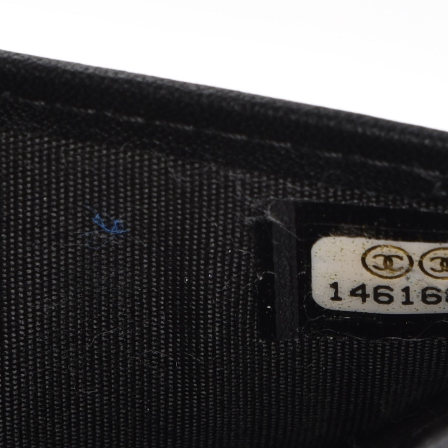 Caviar CC Timeless Large Zip Around Wallet Black
