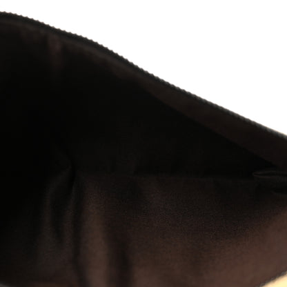 Gucci GG Monogram Double Pocket Belt Bag Dark Brown 5 of 12