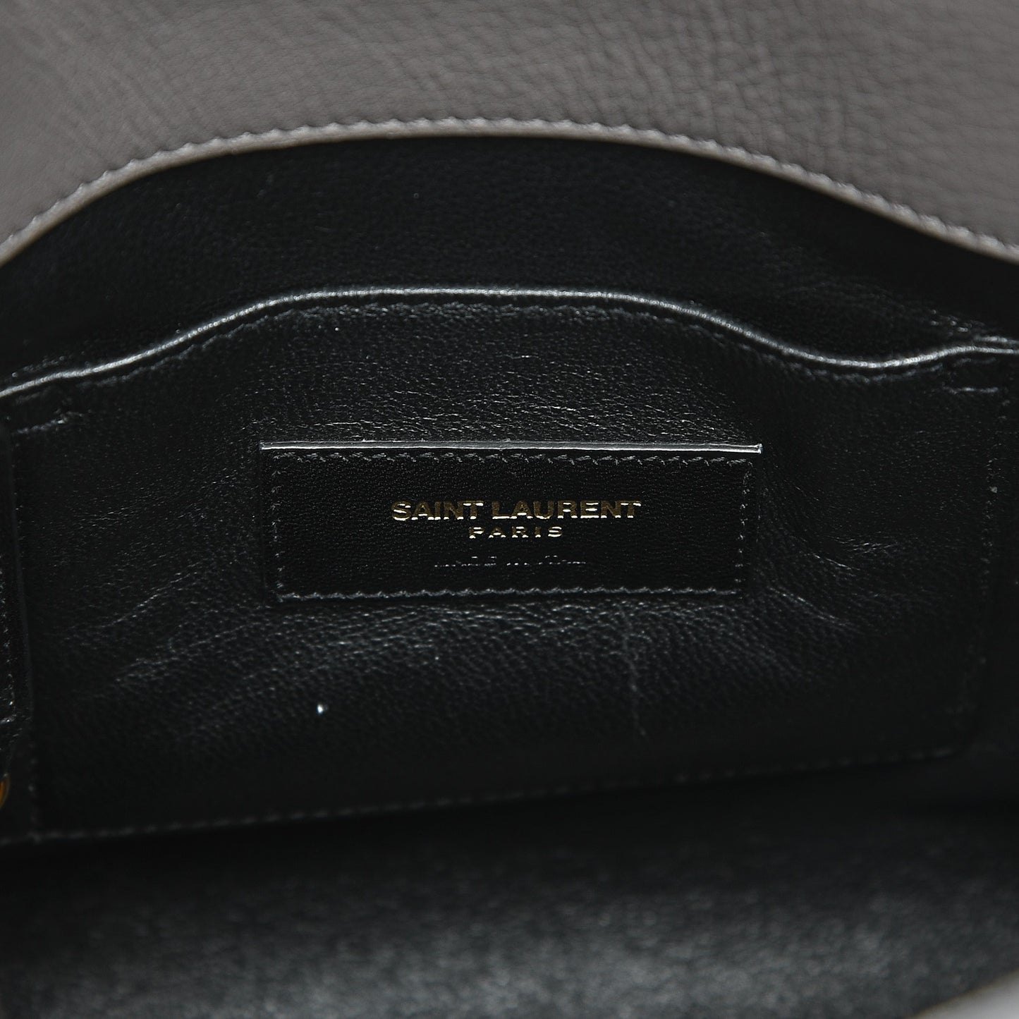Calfskin Baby Sac De Jour Fog
