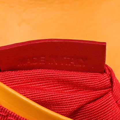 Christian Louboutin Calfskin Spiked Sweety Charity Crossbody Bag Yellow 7 of 11