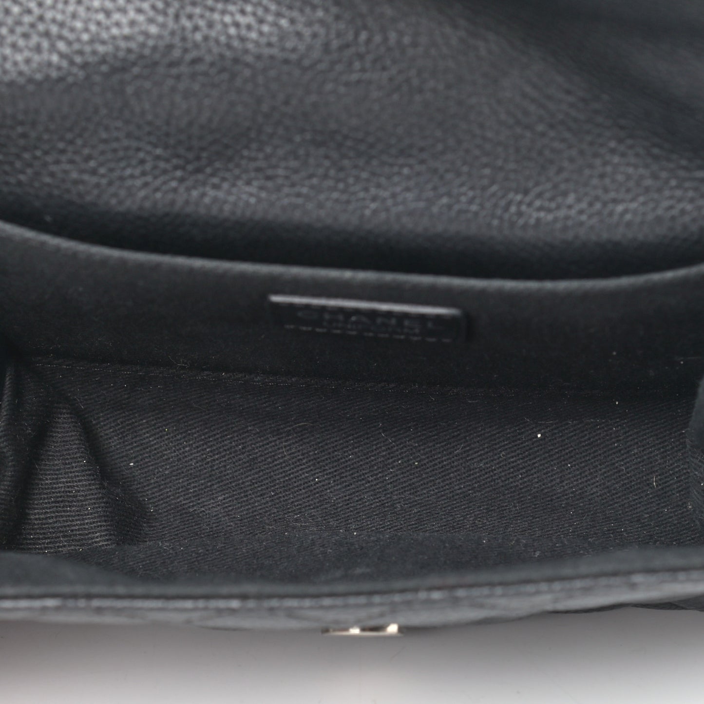 Grained Calfskin Quilted 2.55 Reissue Flap Belt Bag Clutch Black
