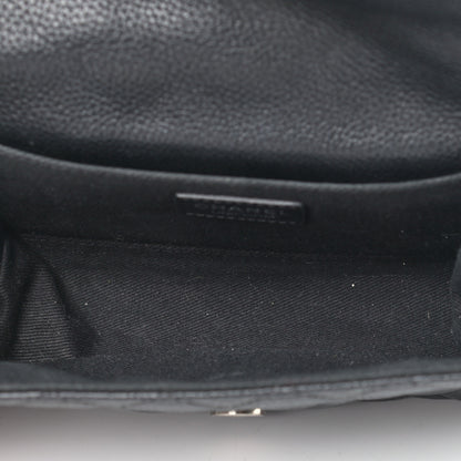 Chanel Grained Calfskin Quilted 2.55 Reissue Flap Belt Bag Clutch Black 5 of 12