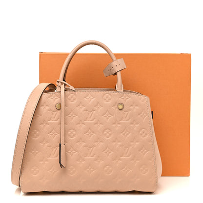 Louis Vuitton Empreinte Montaigne MM Papyrus 10 of 10