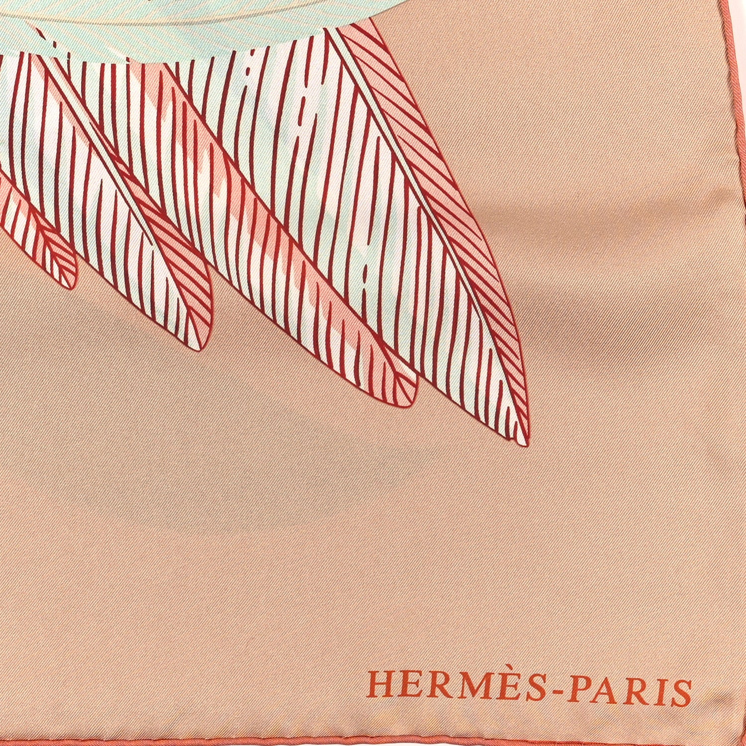 Hermes Silk Giant Toucans De Paradis Scarf 140 Rose Poudre Ebene Jaune Pale 2 of 3