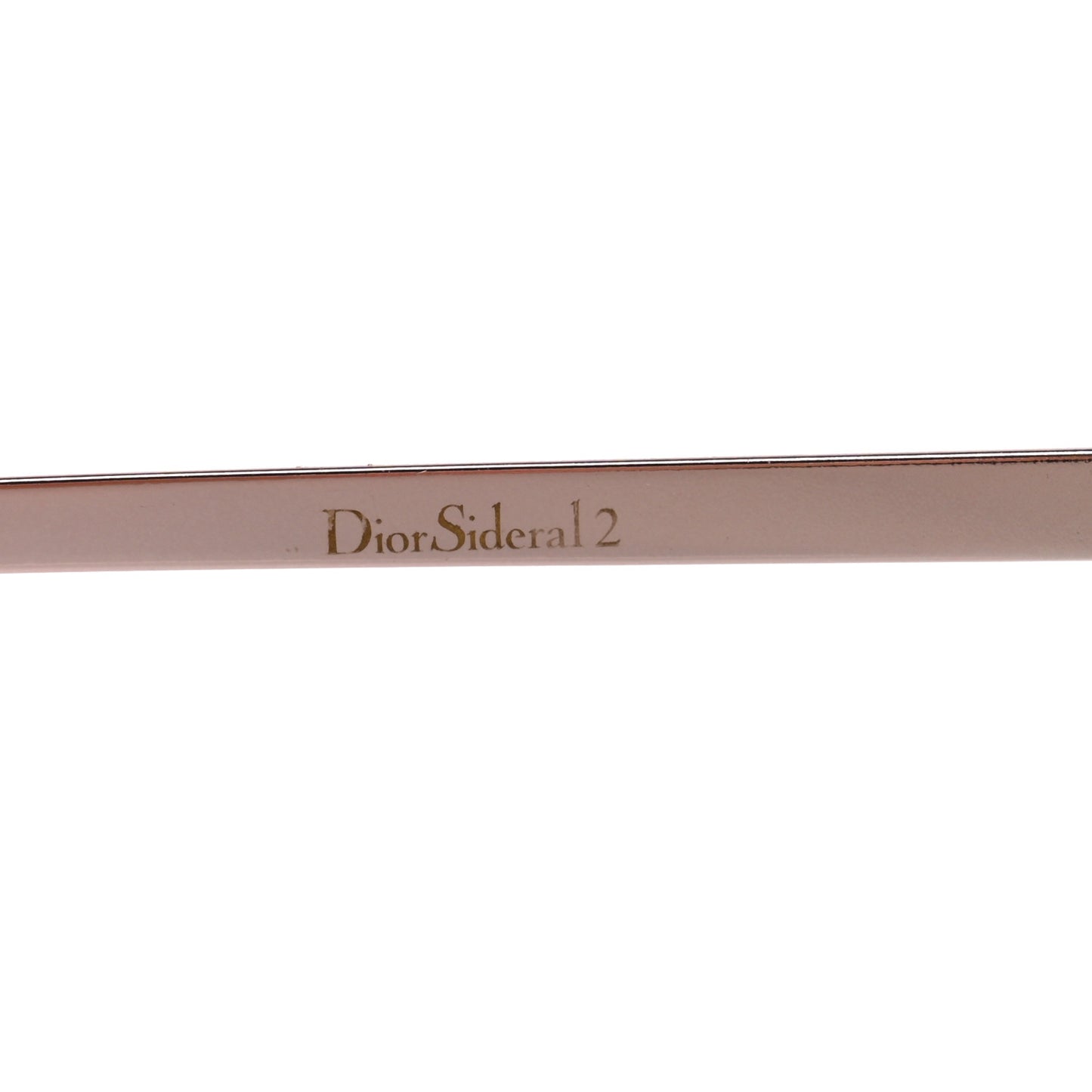Metal DiorSideral 2 Sunglasses Gold