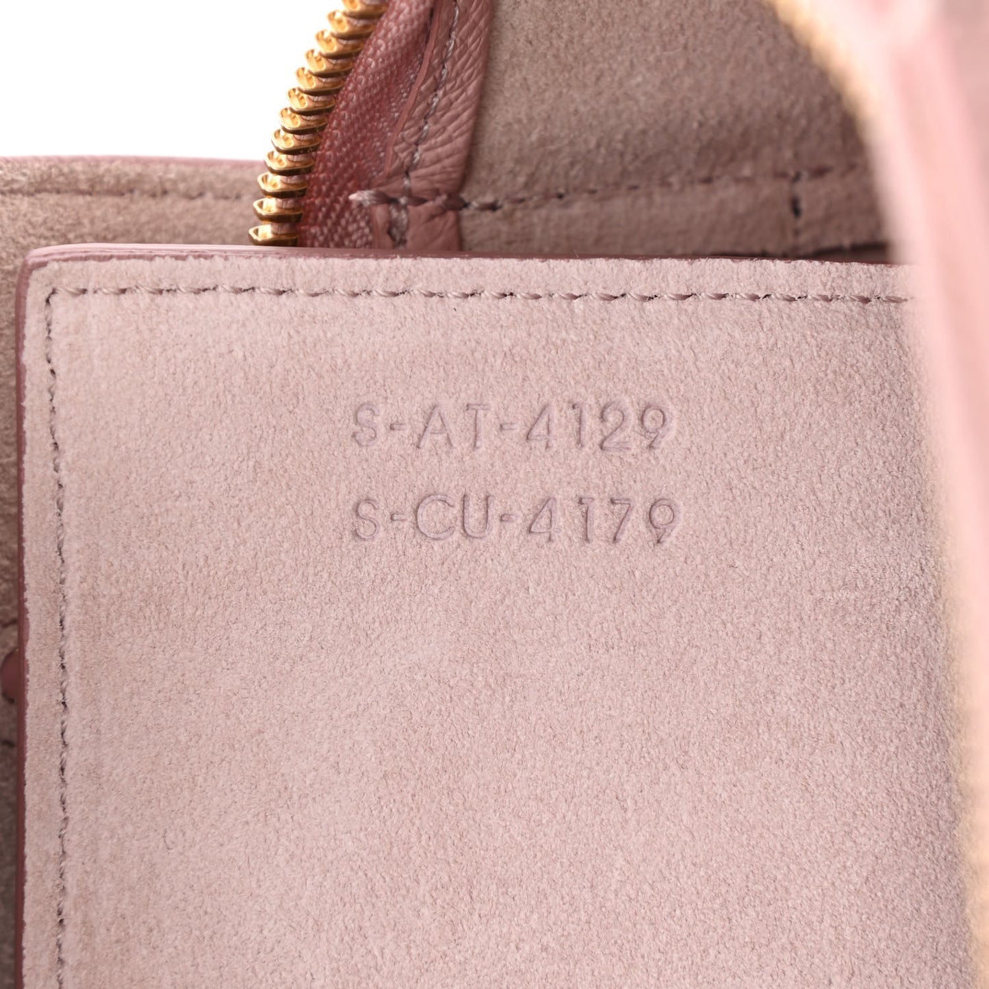 Grained Calfskin Micro Belt Bag Vintage Pink