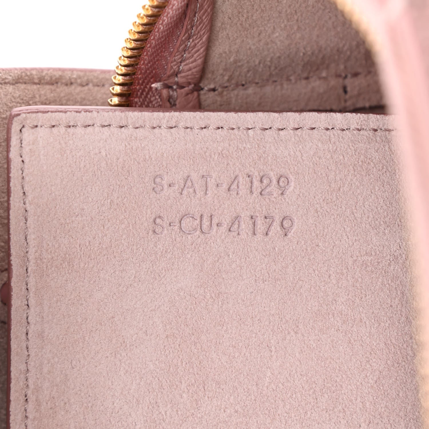 Celine Grained Calfskin Micro Belt Bag Vintage Pink 8 of 11