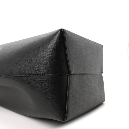 Mansur Gavriel Saffiano Bucket Bag Black Flamma 10 of 11
