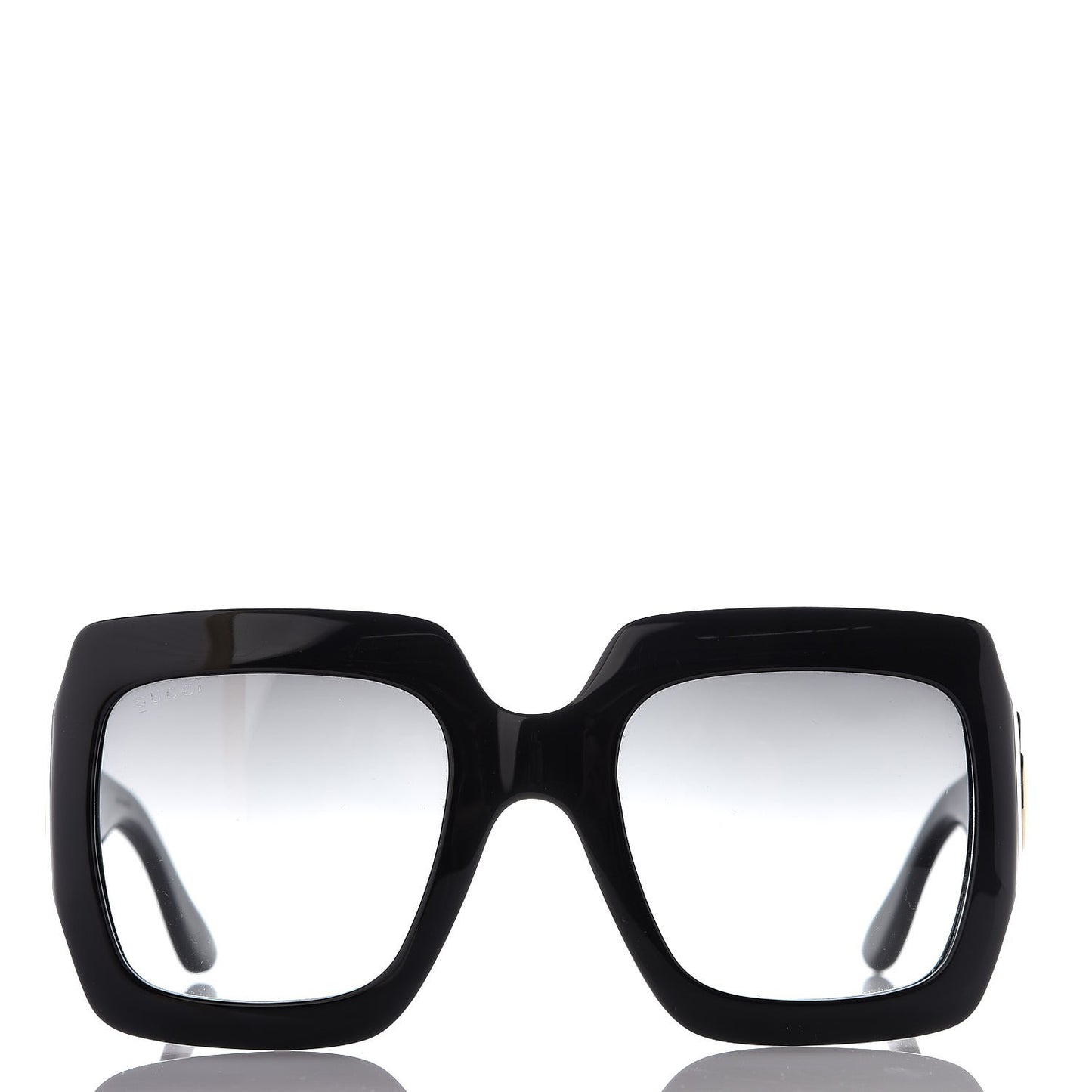 Acetate Square Frame Sunglasses GG0053S Black