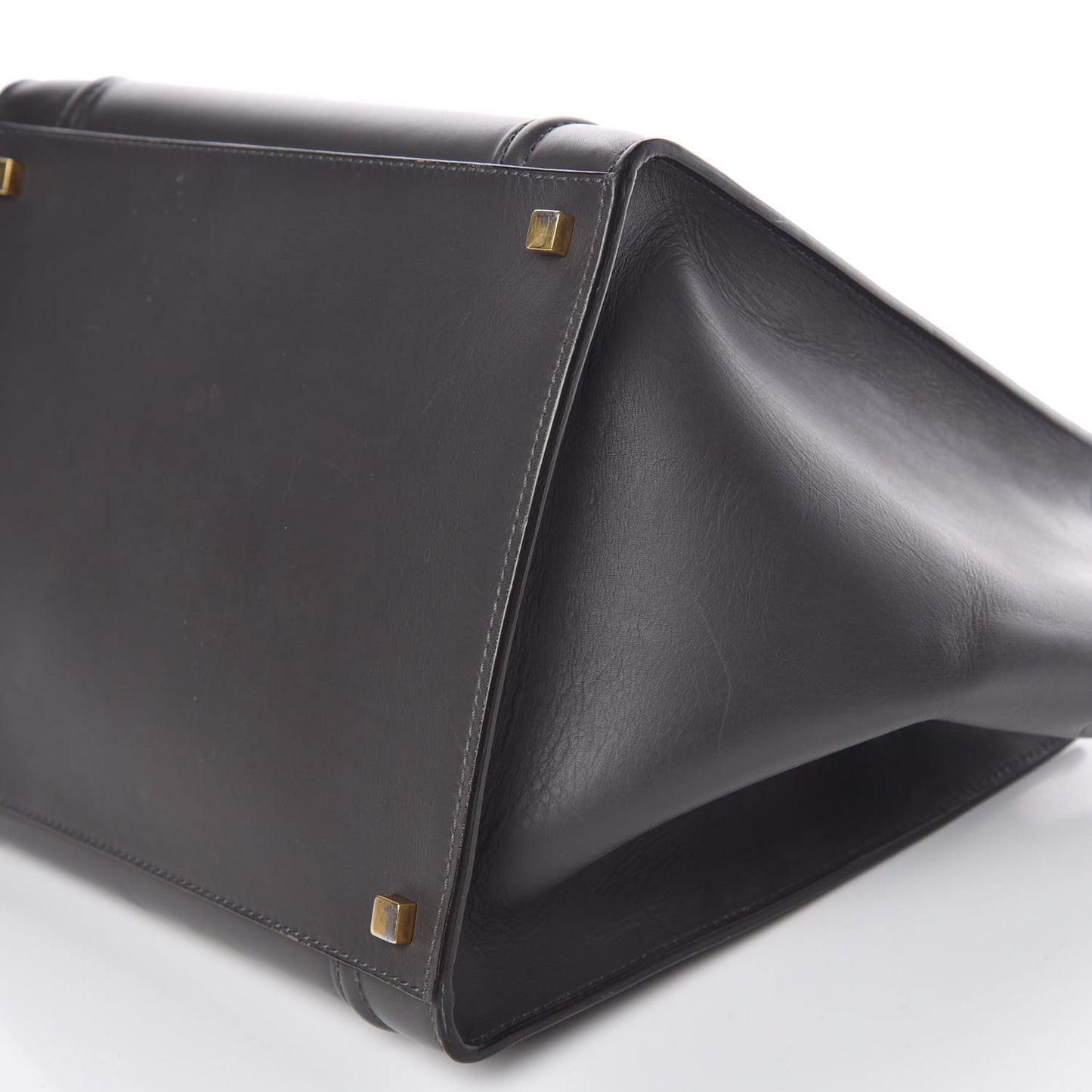 Smooth Calfskin Medium Phantom Luggage Grey