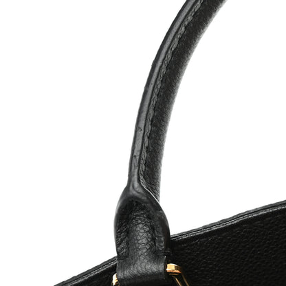 Louis Vuitton Empreinte Montaigne MM Black 12 of 13