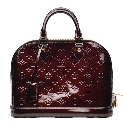 Louis Vuitton Vernis Alma PM Amarante 1 of 7