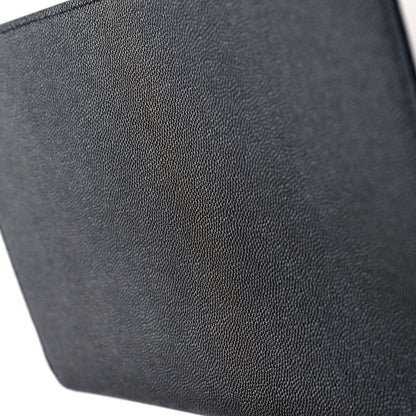 Saint Laurent Grain De Poudre Uptown Pouch Black 9 of 9