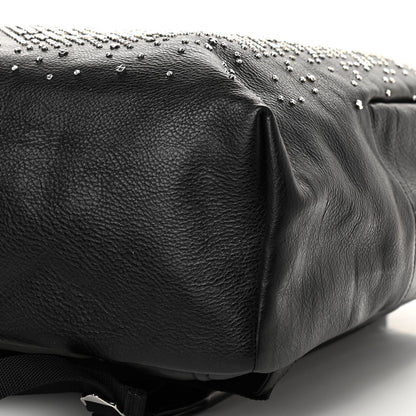 Alexander McQueen Calfskin Studded Skull Backpack Black 9 of 10